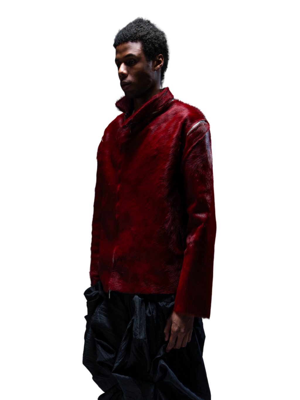 BLOOD LEATHER MODULAR JACKET